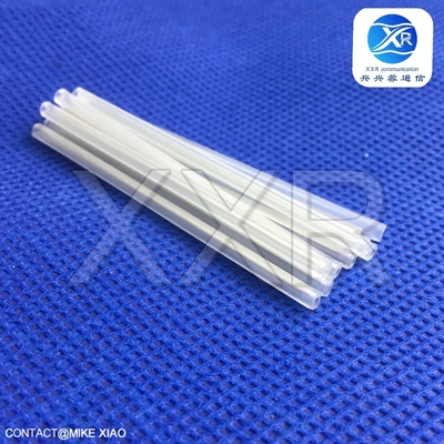 Tubo di riduzione del calore del cavo in fibra certificato ROHS 6 cm di lunghezza OD2.5 mm