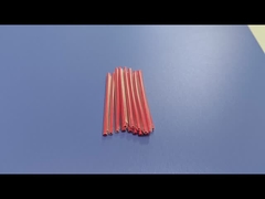 Manicotto di fibra ottica rossa, manicotti di fibra termica di 2,5 mm.