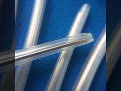 Strumento a fibra ottica di 40 mm con tubo comprimibile a calore trasparente